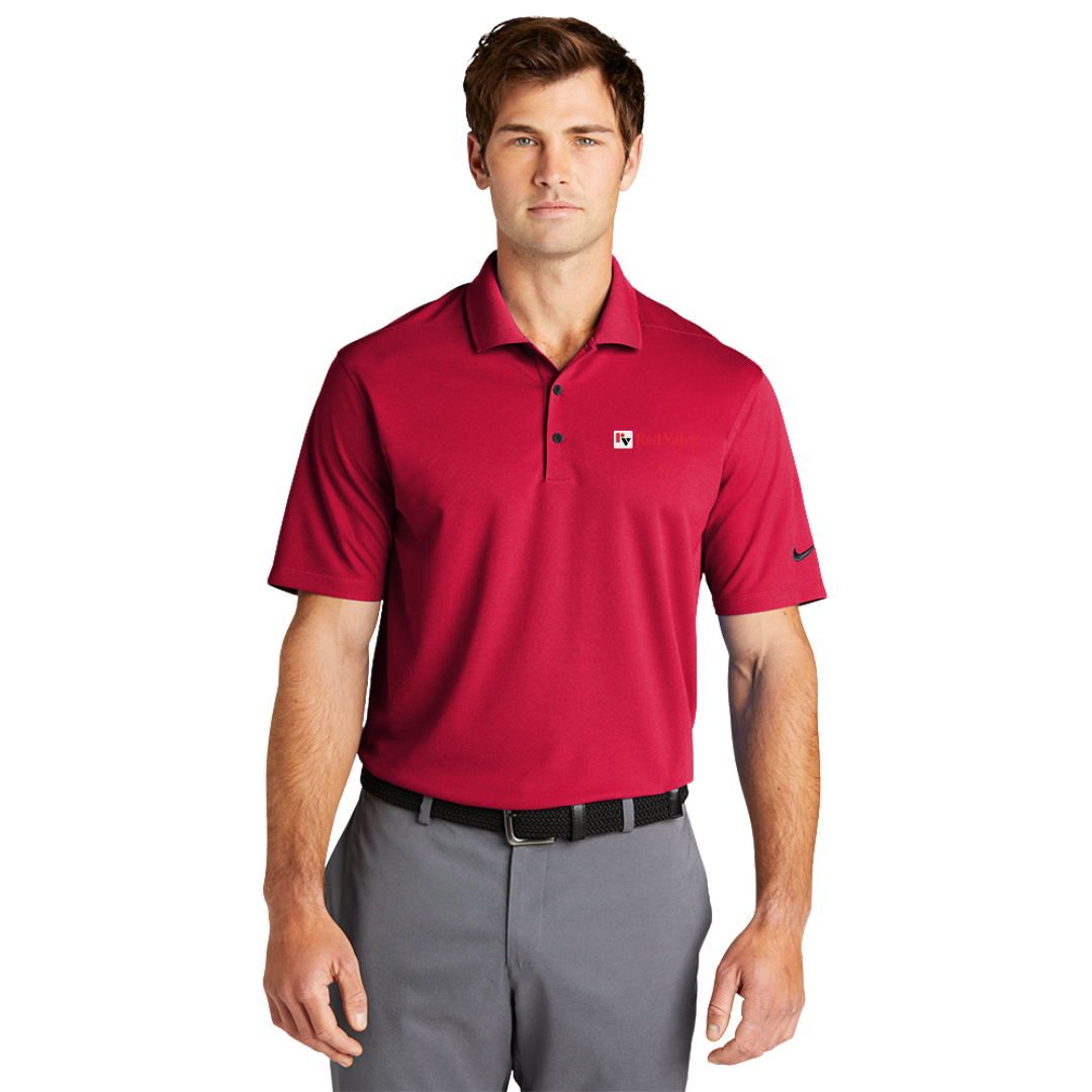 Nike Dri-FIT Micro Pique 2.0 Polo/Red Valve TALL SIZES
