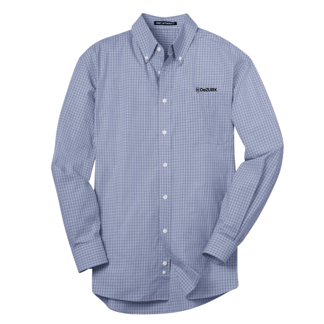 Port Authority® Plaid Pattern Easy Care Shirt/DeZURIK