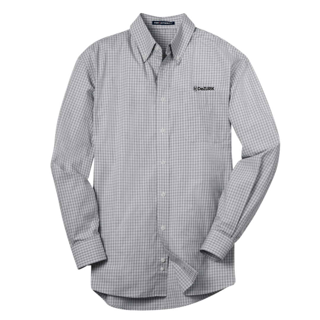 Port Authority® Plaid Pattern Easy Care Shirt/DeZURIK