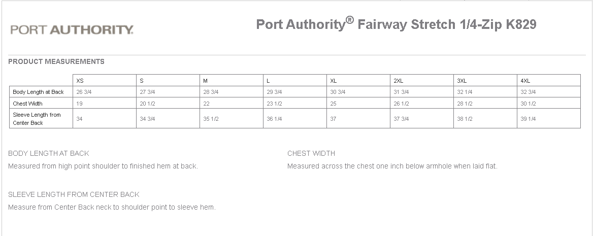 Port Authority® Fairway Stretch 1/4-Zip/Red Valve