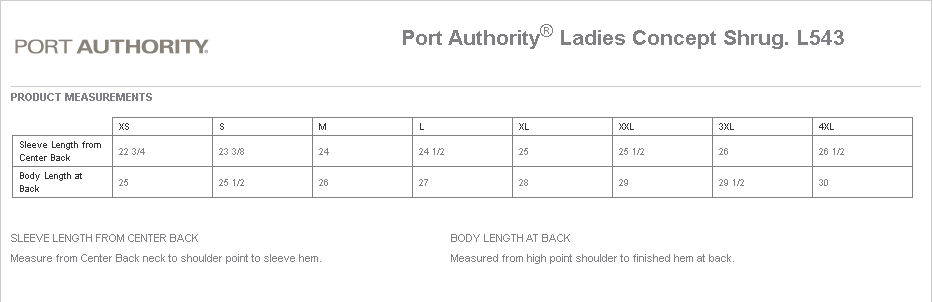 Port Authority® Ladies Concept Shrug/Red Valve