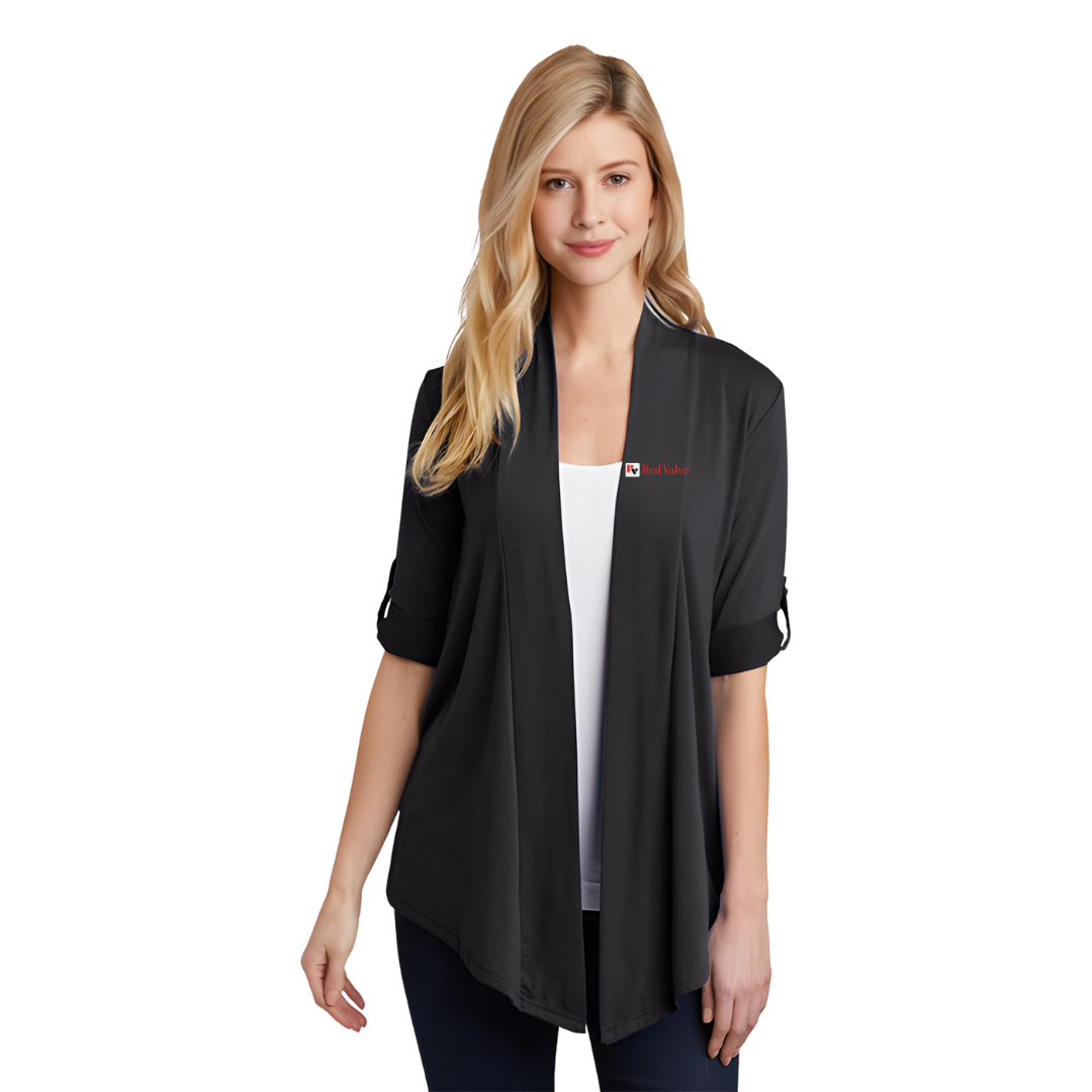 Port Authority® Ladies Concept Shrug/Red Valve