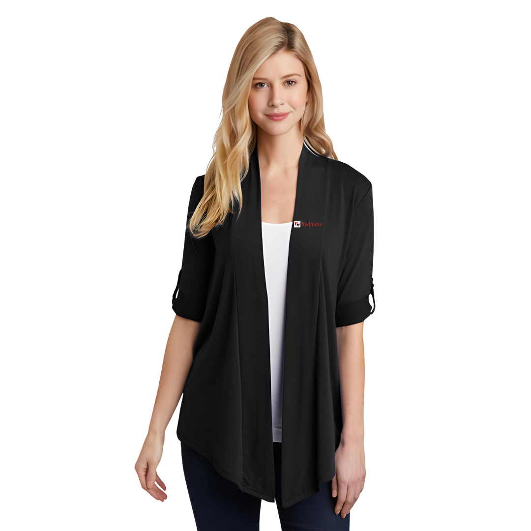 Port Authority® Ladies Concept Shrug/Red Valve