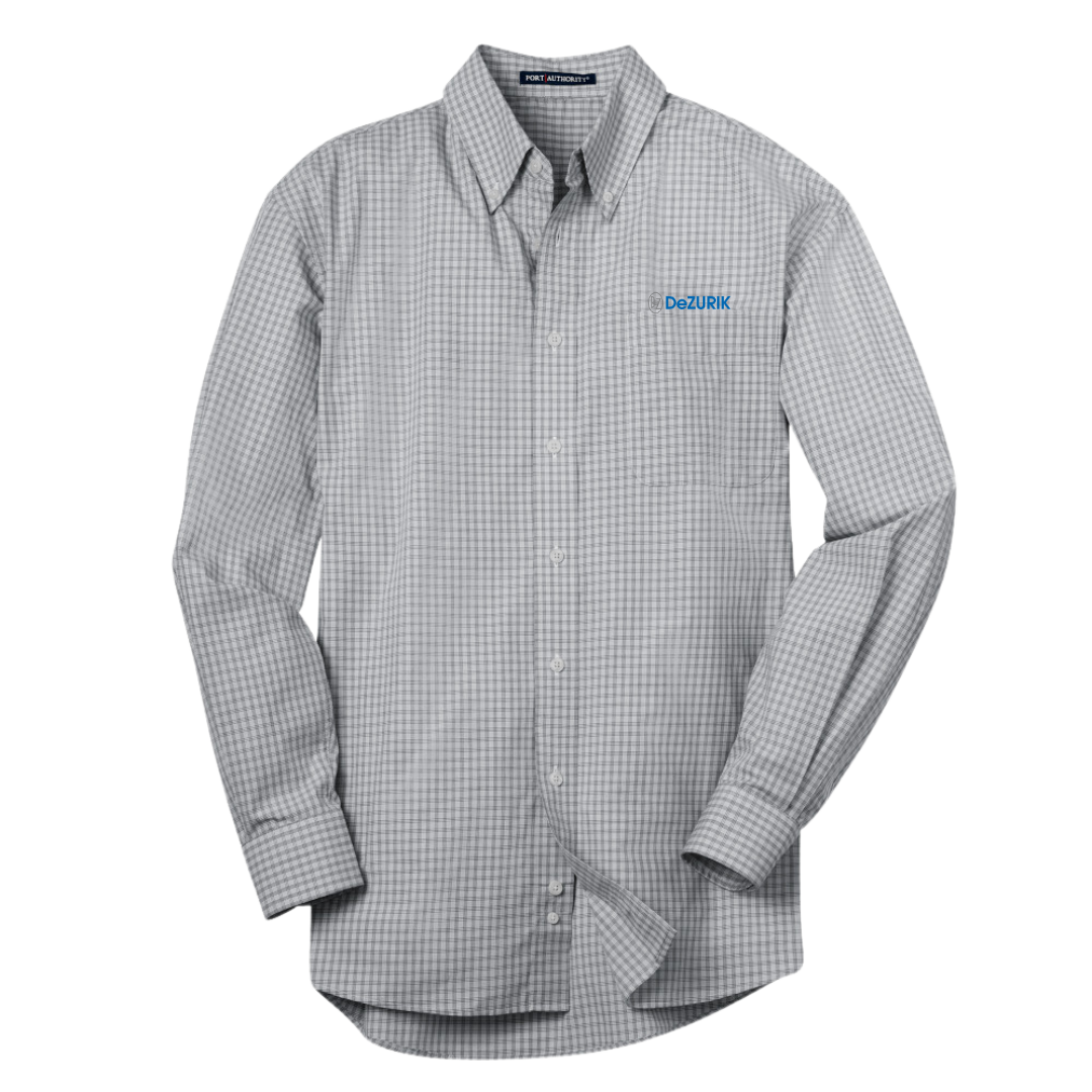 Port Authority® Plaid Pattern Easy Care Shirt/DeZURIK