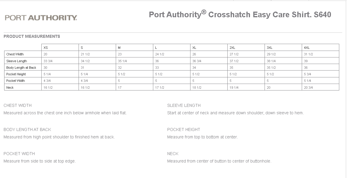 Port Authority® Crosshatch Easy Care Shirt/DeZURIK