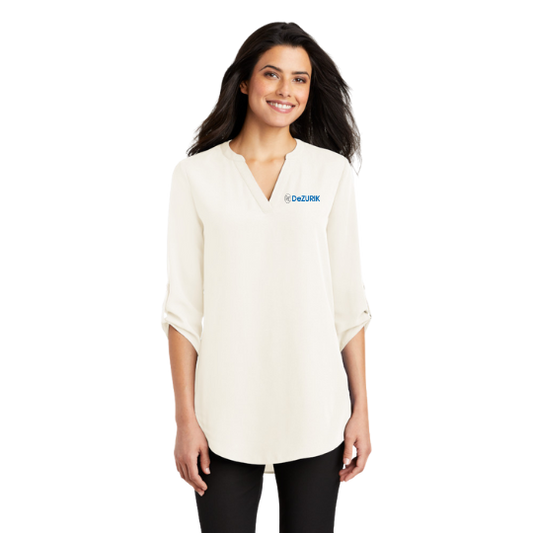 Port Authority ® Ladies 3/4-Sleeve Tunic Blouse/DeZURIK