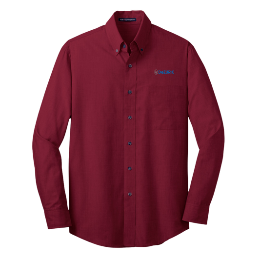 Port Authority® Tall Crosshatch Easy Care Shirt/DeZURIK
