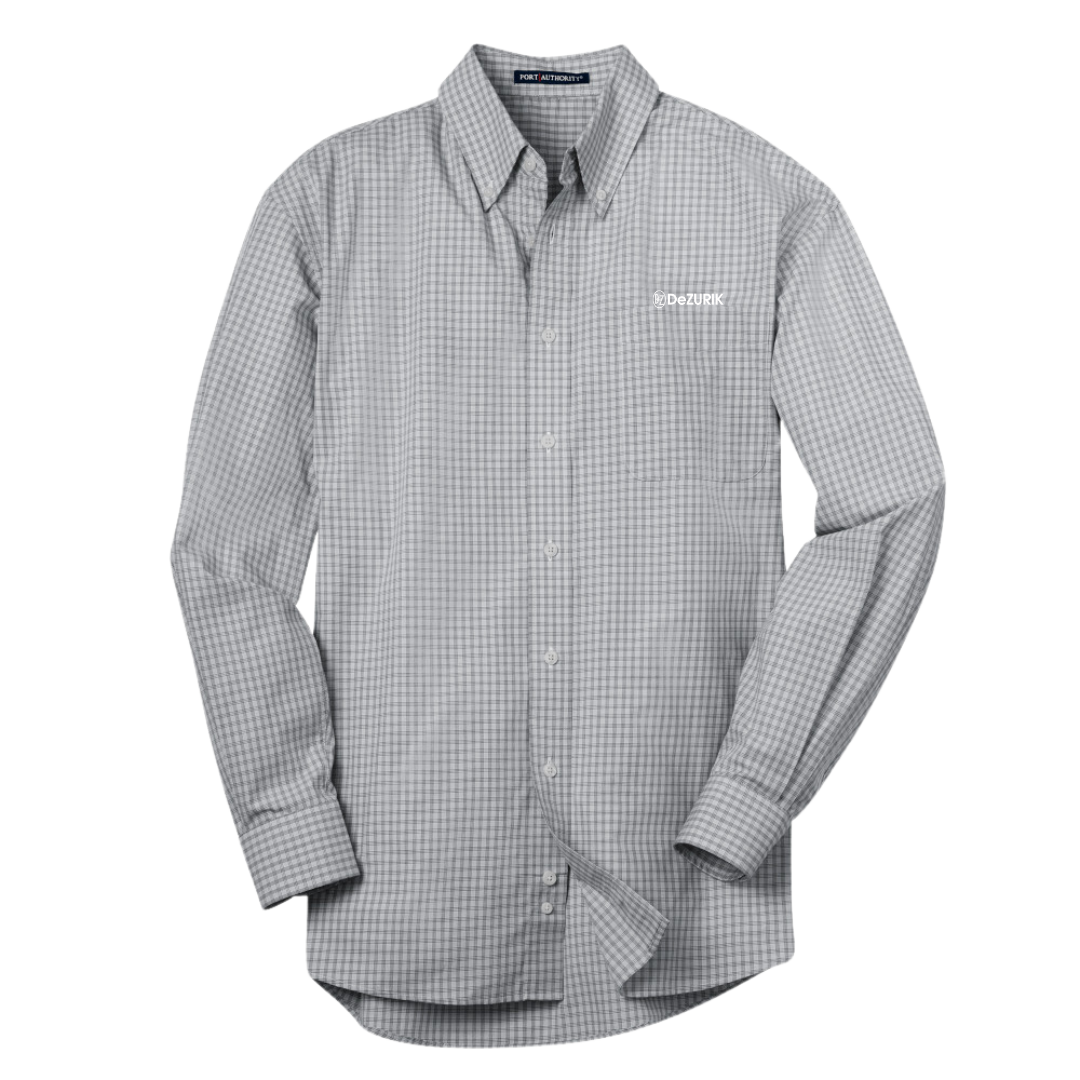 Port Authority® Plaid Pattern Easy Care Shirt/DeZURIK
