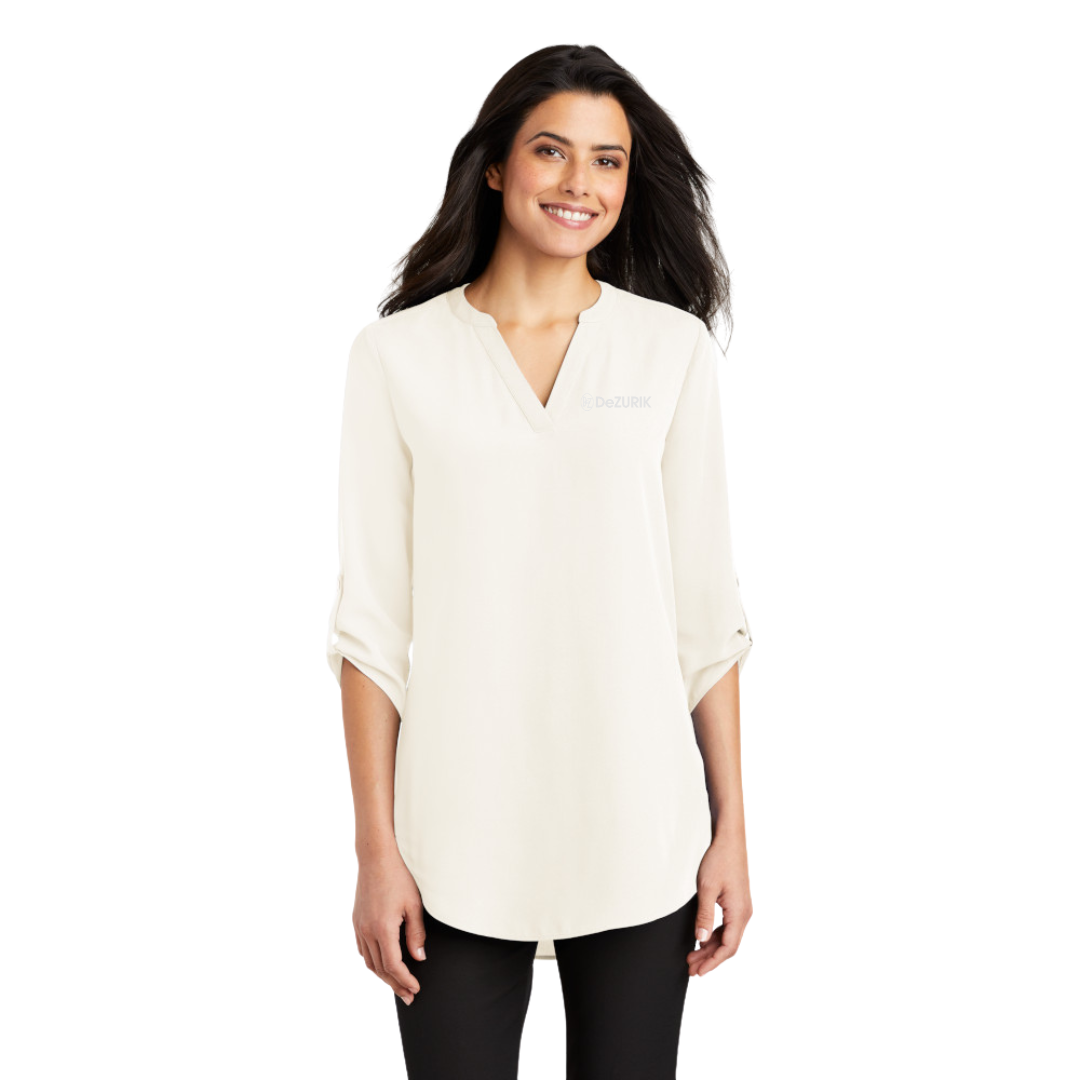 Port Authority ® Ladies 3/4-Sleeve Tunic Blouse/DeZURIK